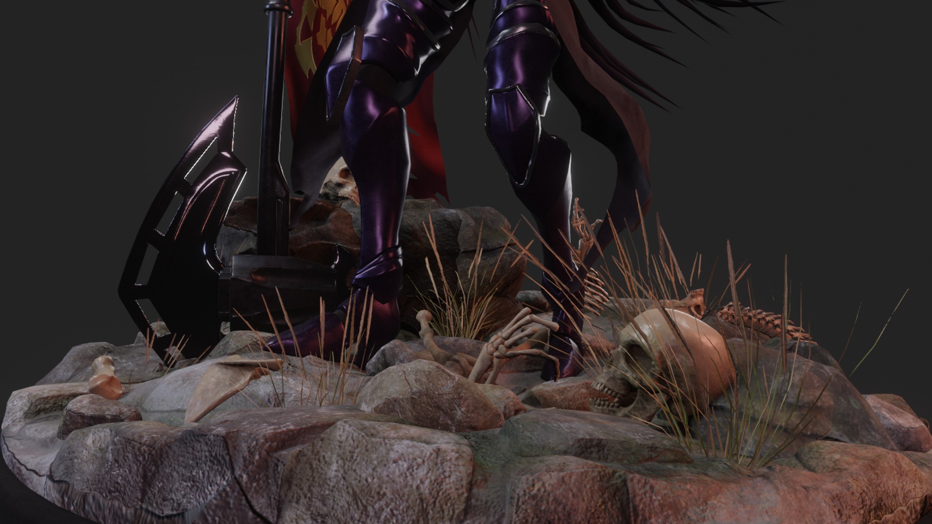 Albedo - Overlord 3D Print Figure 3D print model_5