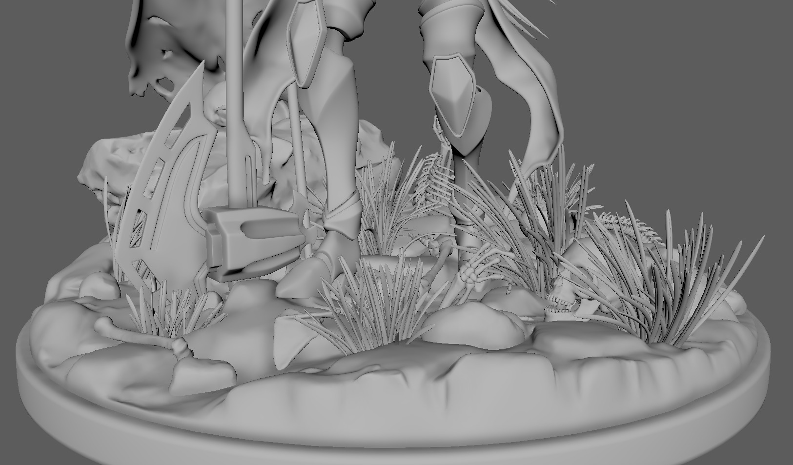 Albedo - Overlord 3D Print Figure 3D print model_10