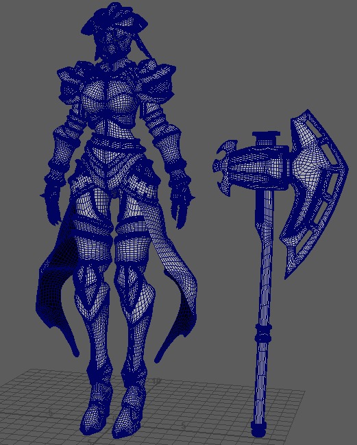 Albedo - Overlord 3D Print Figure 3D print model_16