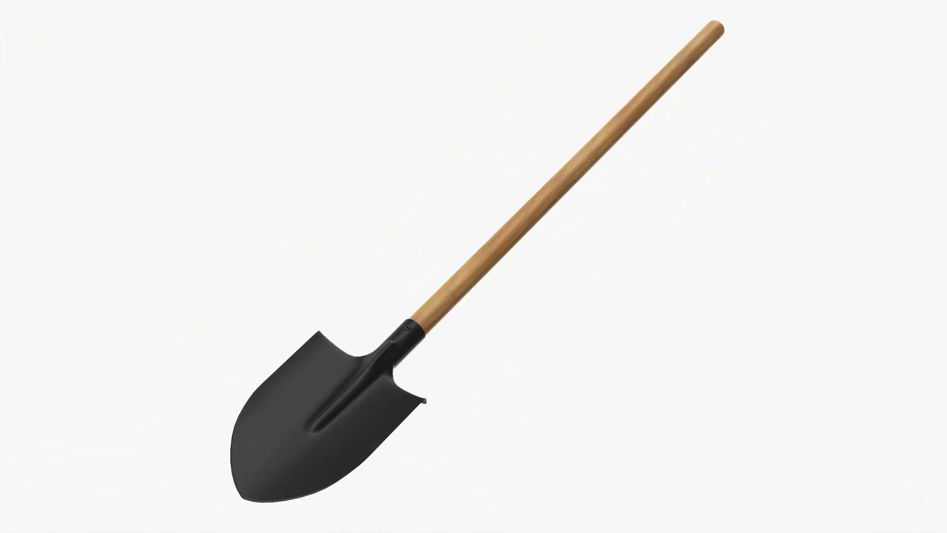Shovel gardening 05 3D model