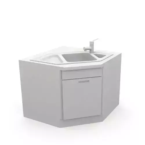 White Kitchen Sink