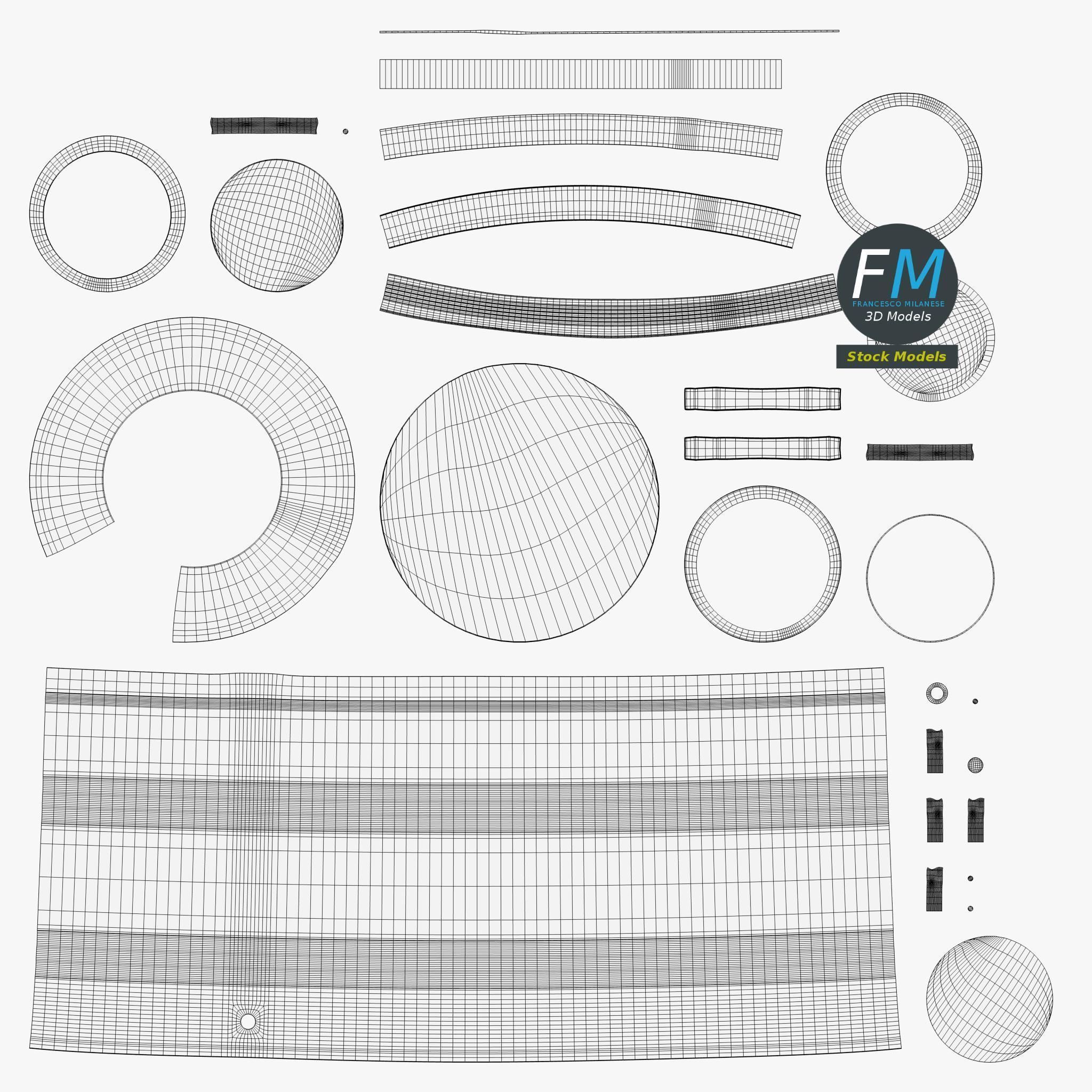 Closed drum for olive oil 3D model_11