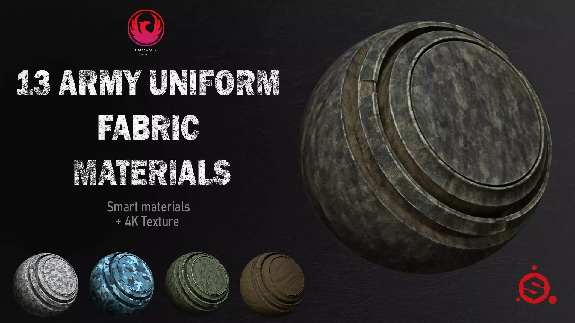 13 Army Uniform Fabric Materials Texture_0