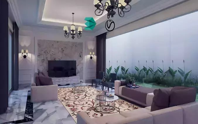 interior american classic style