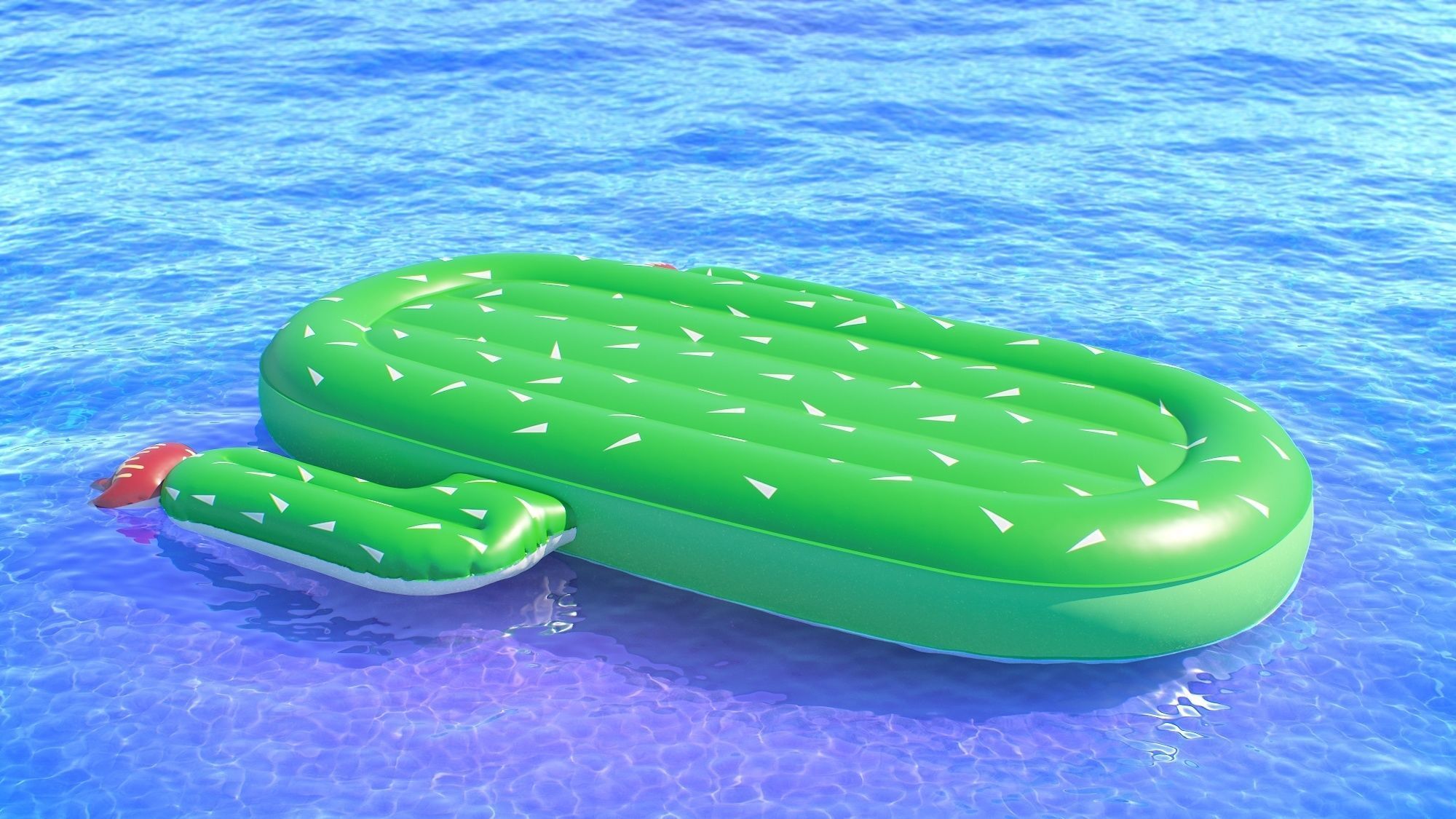 Kurala Inflatable Cactus 3D model_2
