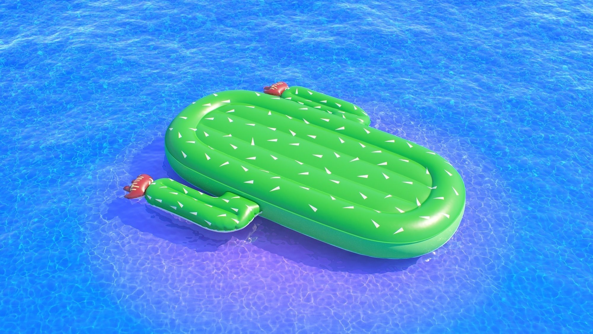 Kurala Inflatable Cactus 3D model_8