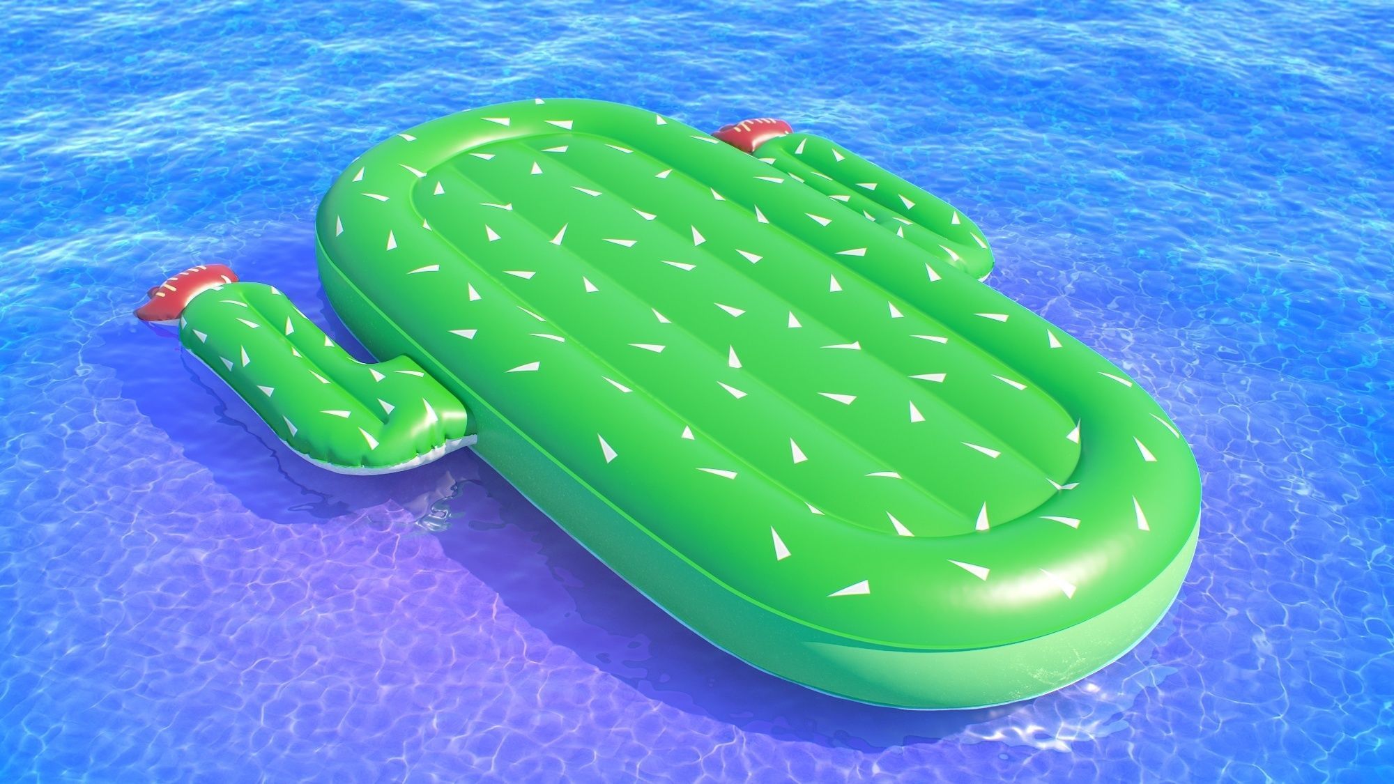 Kurala Inflatable Cactus 3D model_4