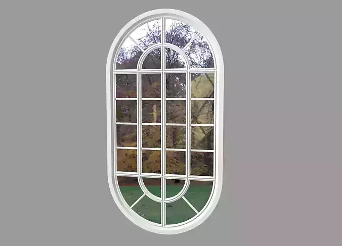 Oval Window 3D model