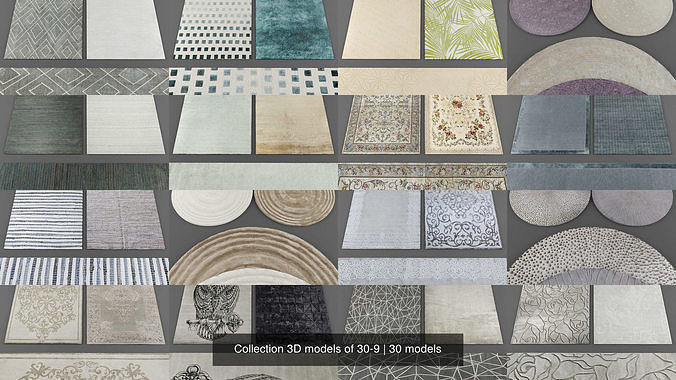 Collection 3D models of 30-9 
