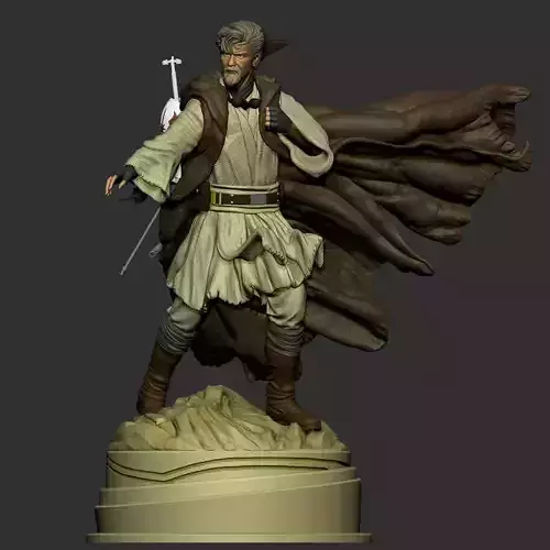 Obi Wan Kenobi V2 3D print model