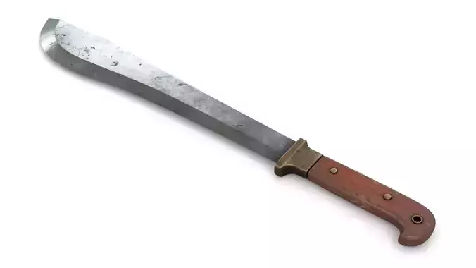 Old Wood Handle Machete