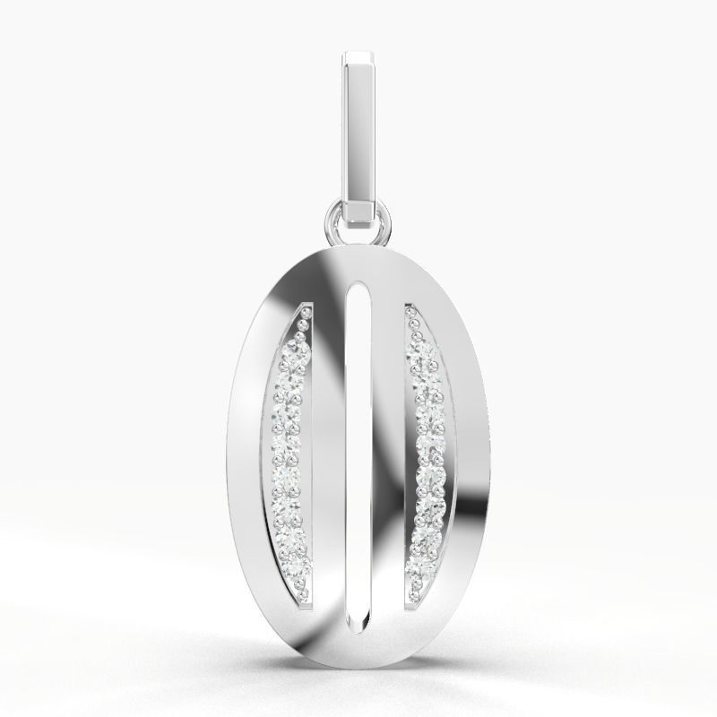 O SCRIPT DIAMOND PENDANT 3D print model_10