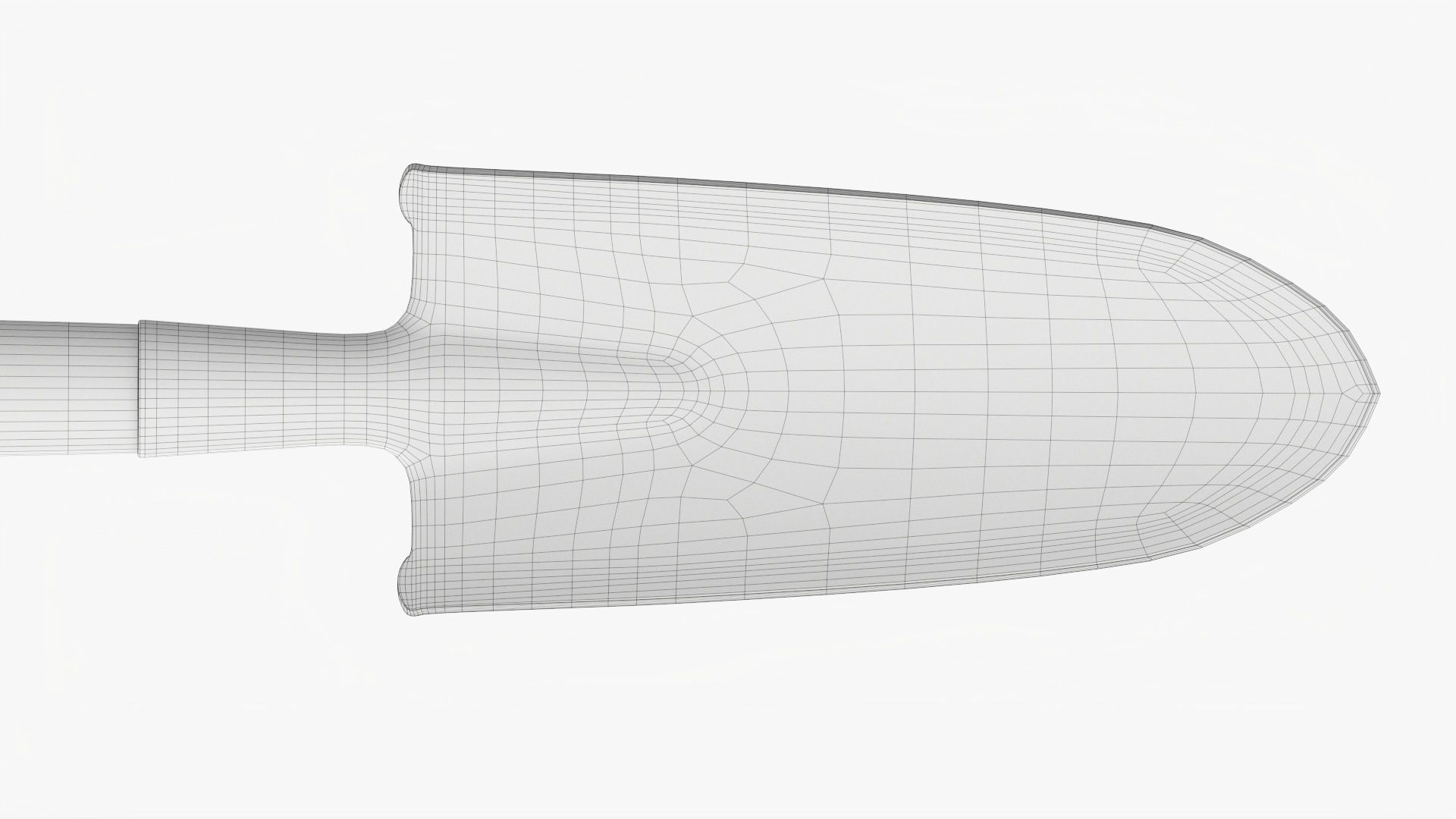 Shovel gardening 09 3D model_11