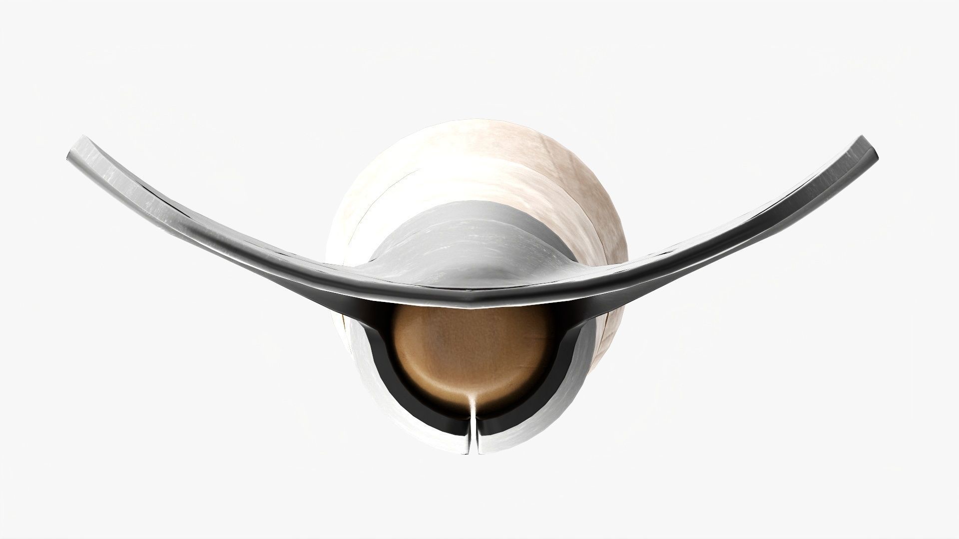 Shovel gardening 09 3D model_3