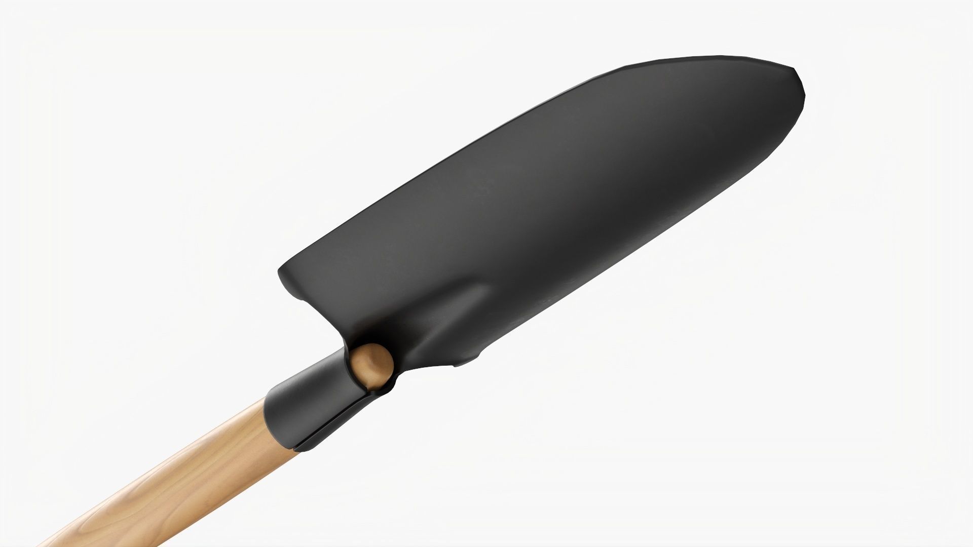 Shovel gardening 09 3D model_2