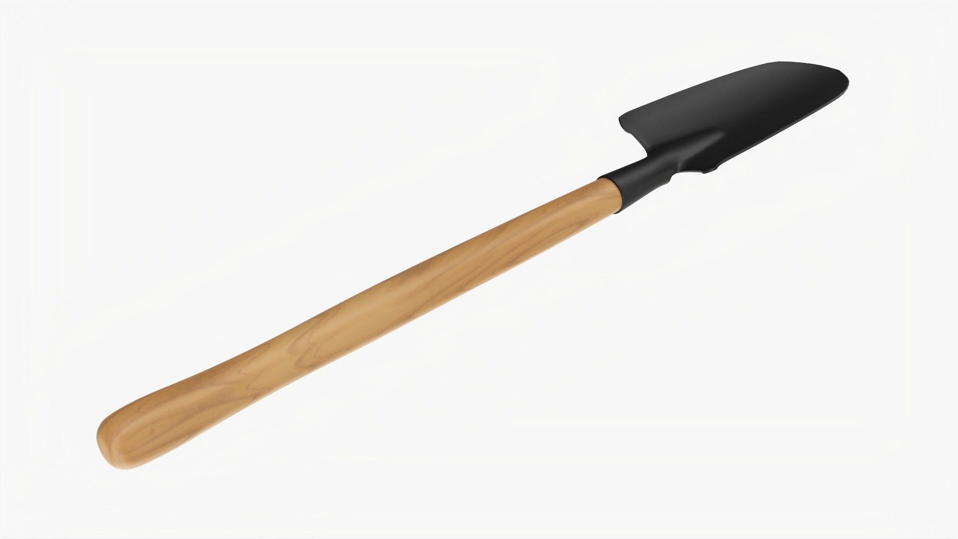 Shovel gardening 09 3D model_1