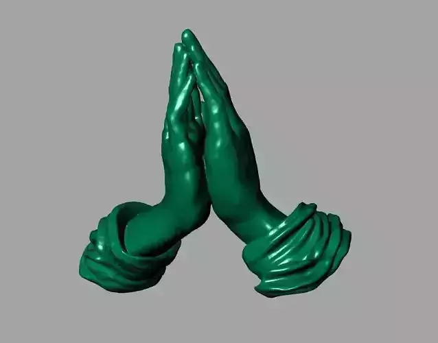 pendant praying hands
