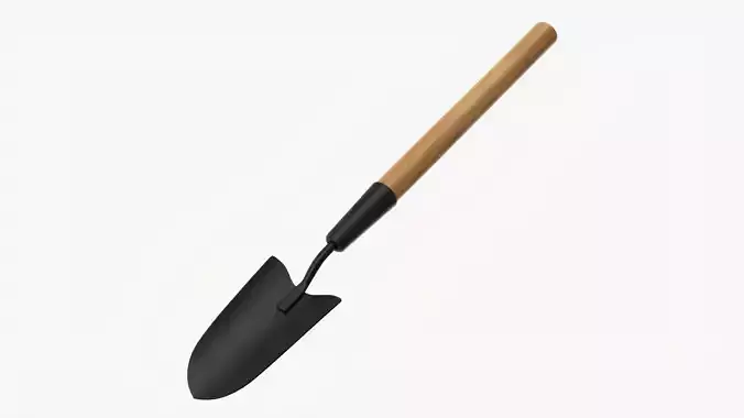 Shovel gardening 10 3D model
