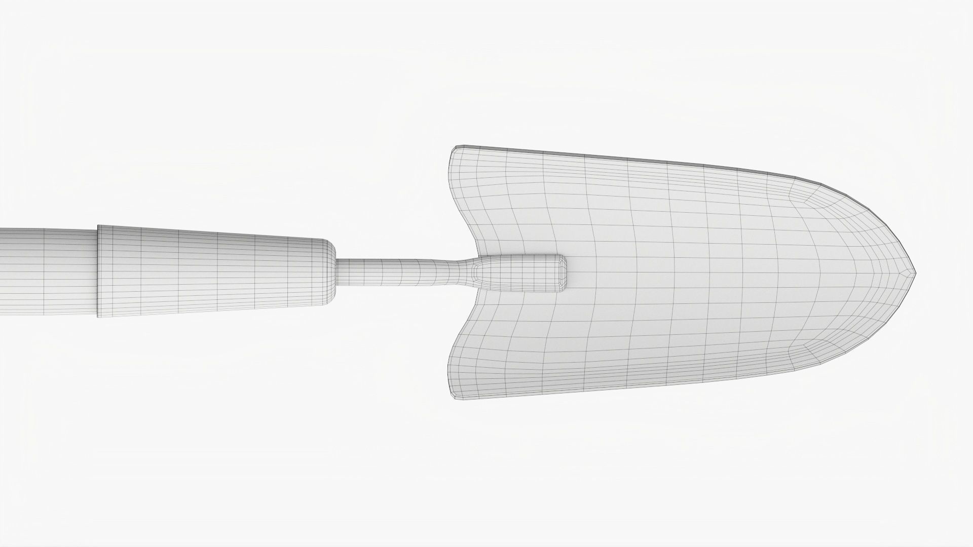 Shovel gardening 10 3D model_11