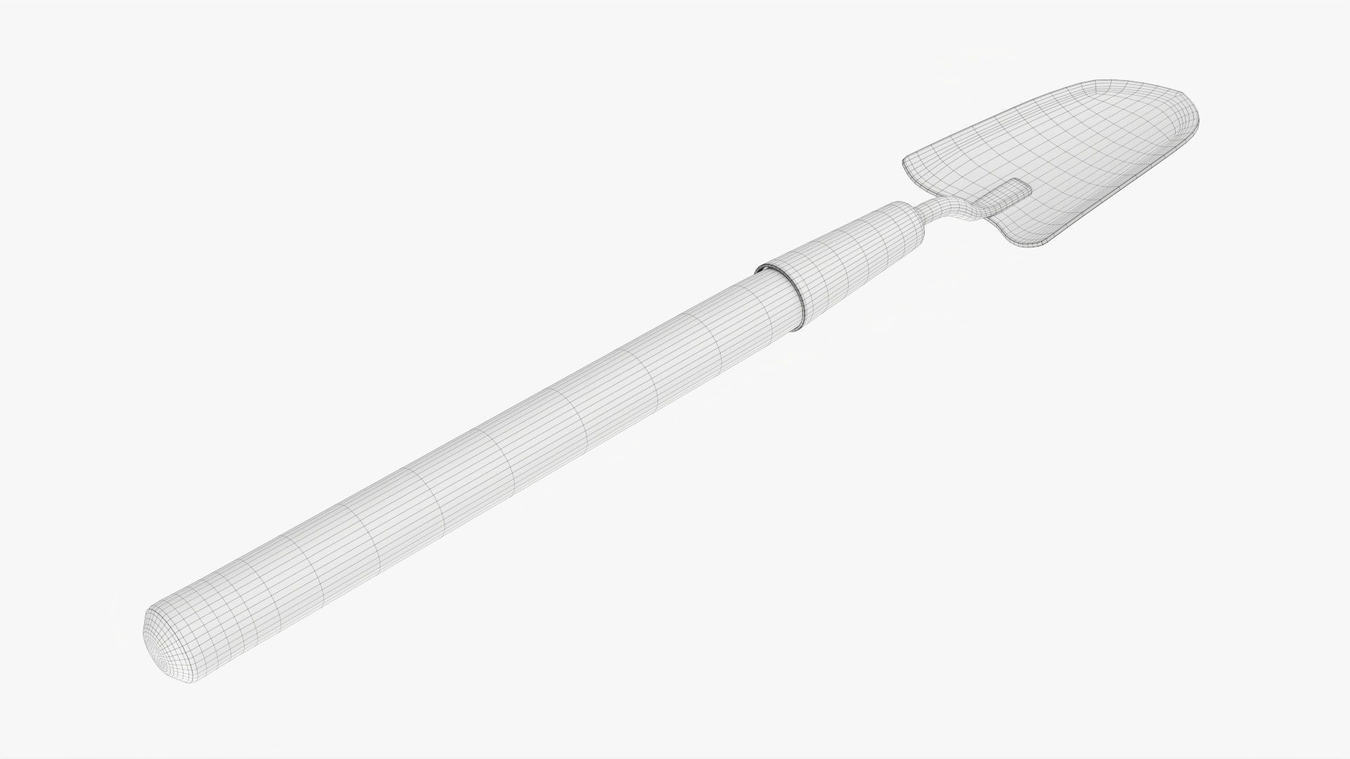 Shovel gardening 10 3D model_7