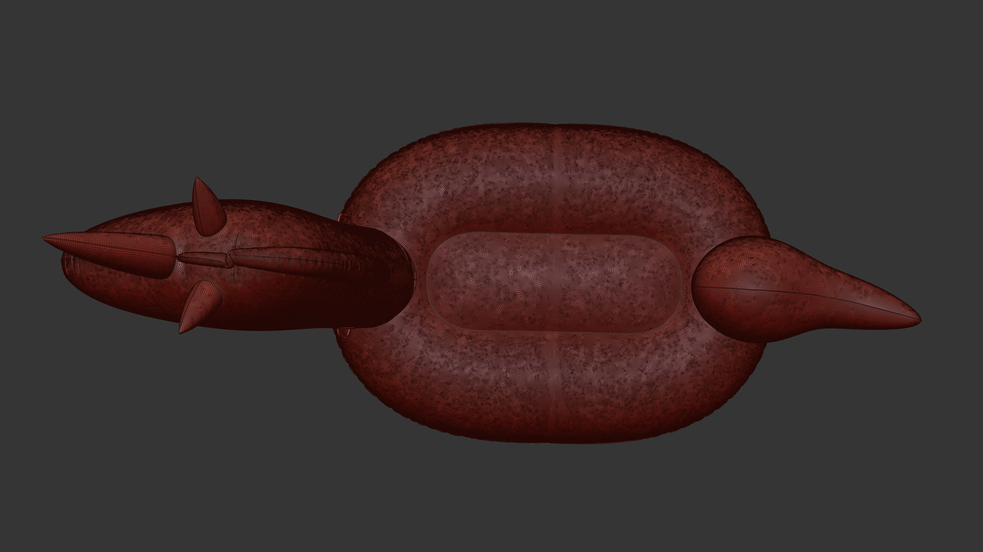 Inflatable Giant Unicorn Air Mattresses 3D model_13