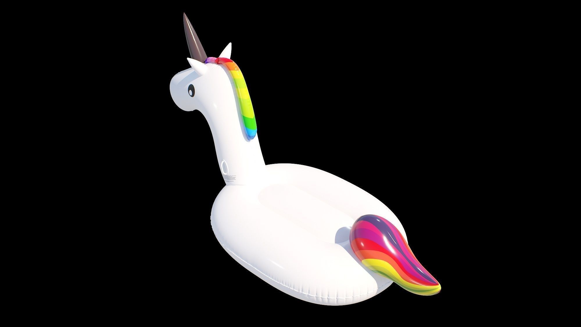 Inflatable Giant Unicorn Air Mattresses 3D model_14