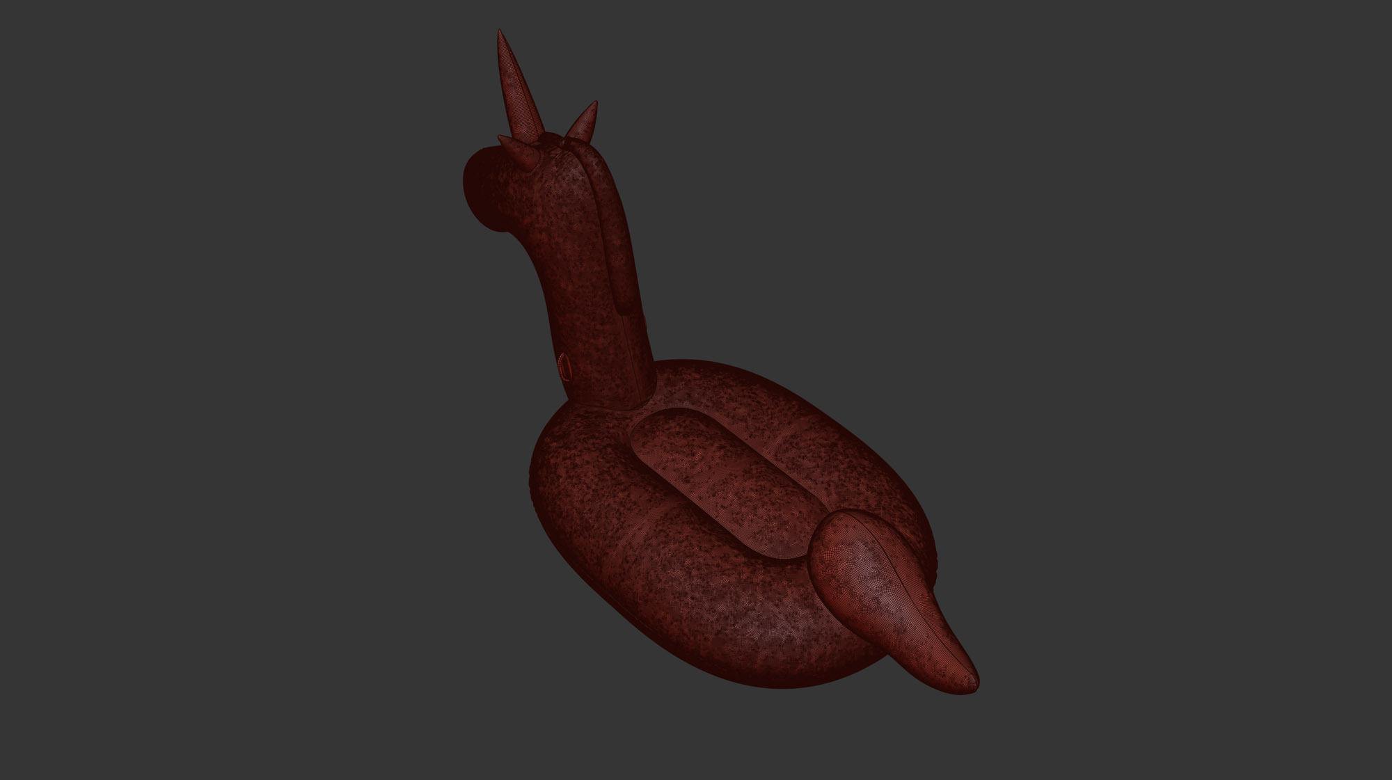 Inflatable Giant Unicorn Air Mattresses 3D model_9