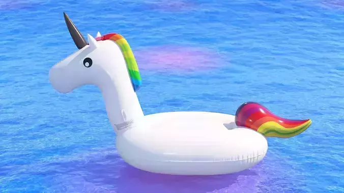 Inflatable Giant Unicorn Air Mattresses