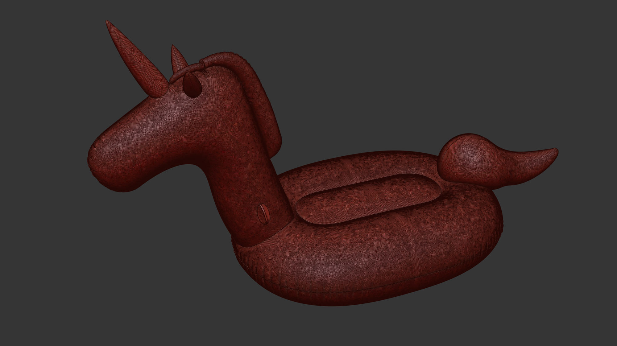 Inflatable Giant Unicorn Air Mattresses 3D model_7