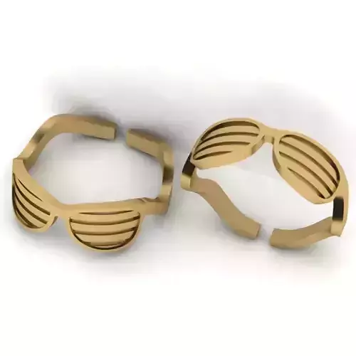 3d-mode eyeglass ring