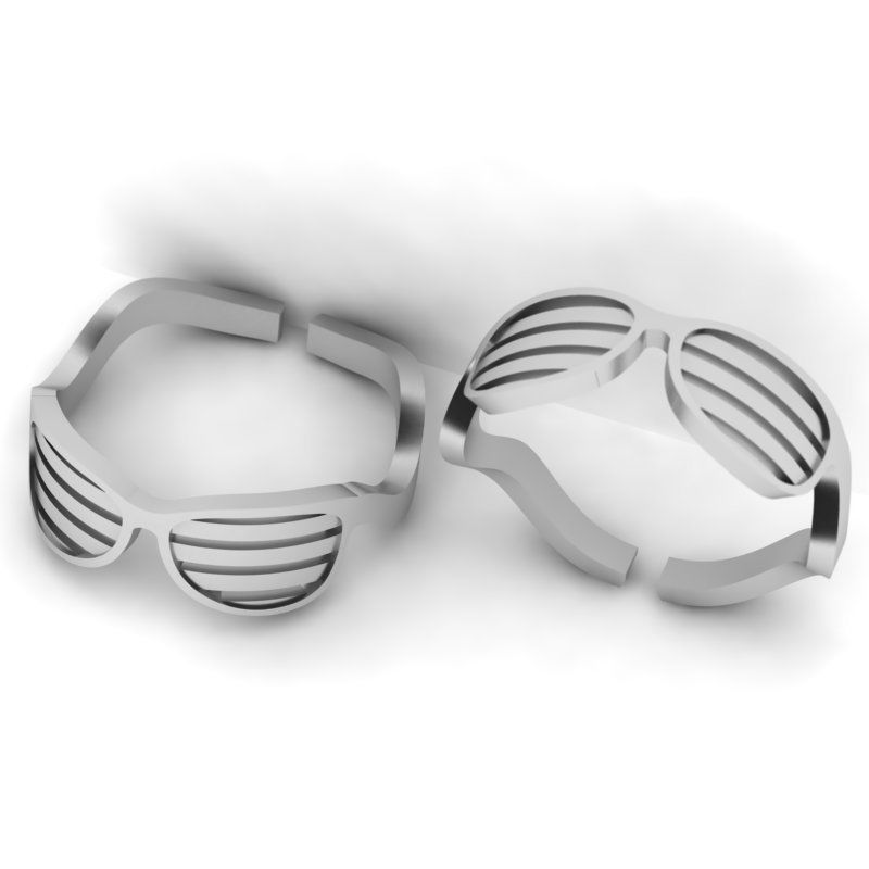 3d-mode eyeglass ring 3D print model_8