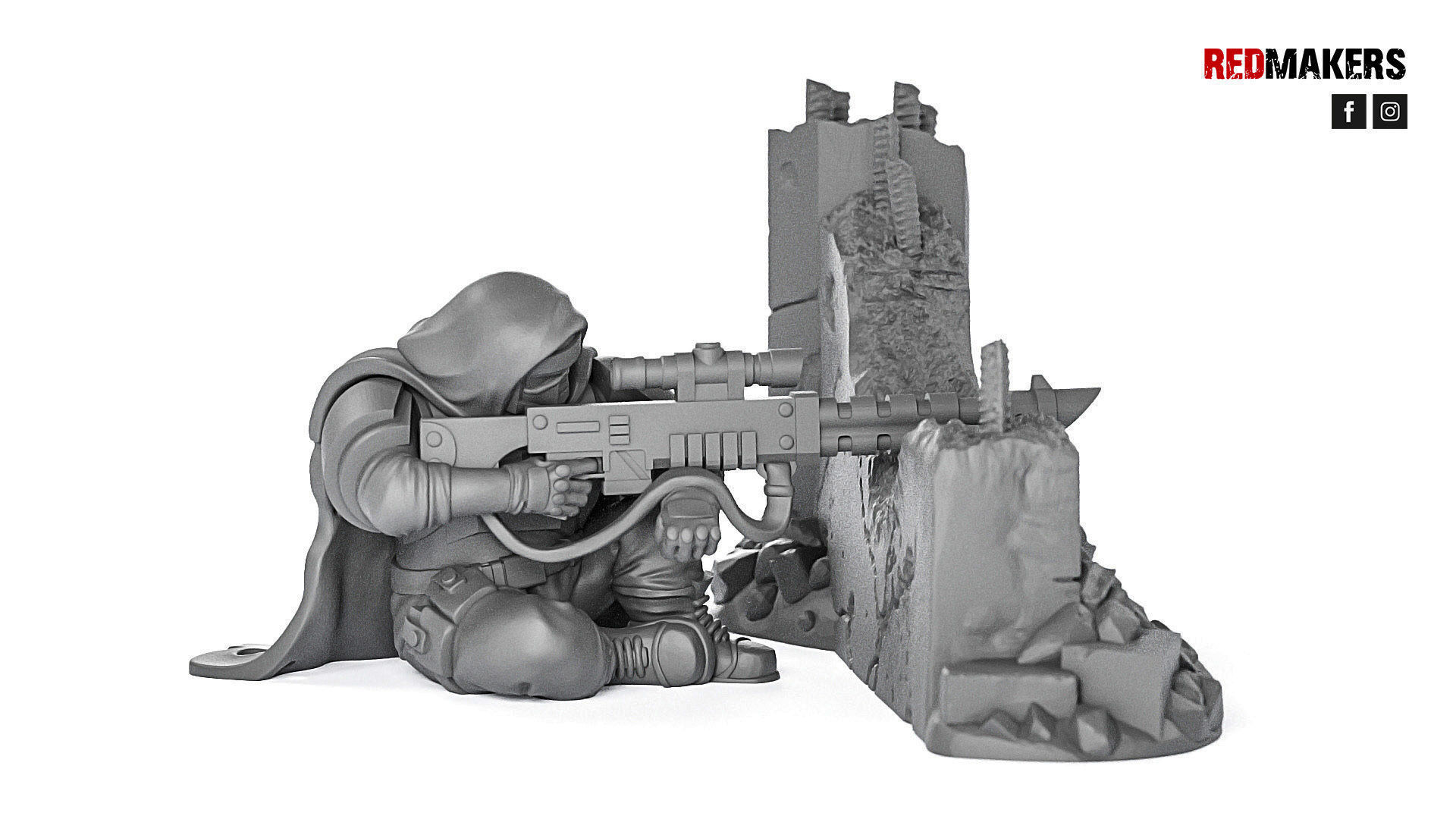 Alpha troops - Snipers of the Imperial Force 3D print model_8