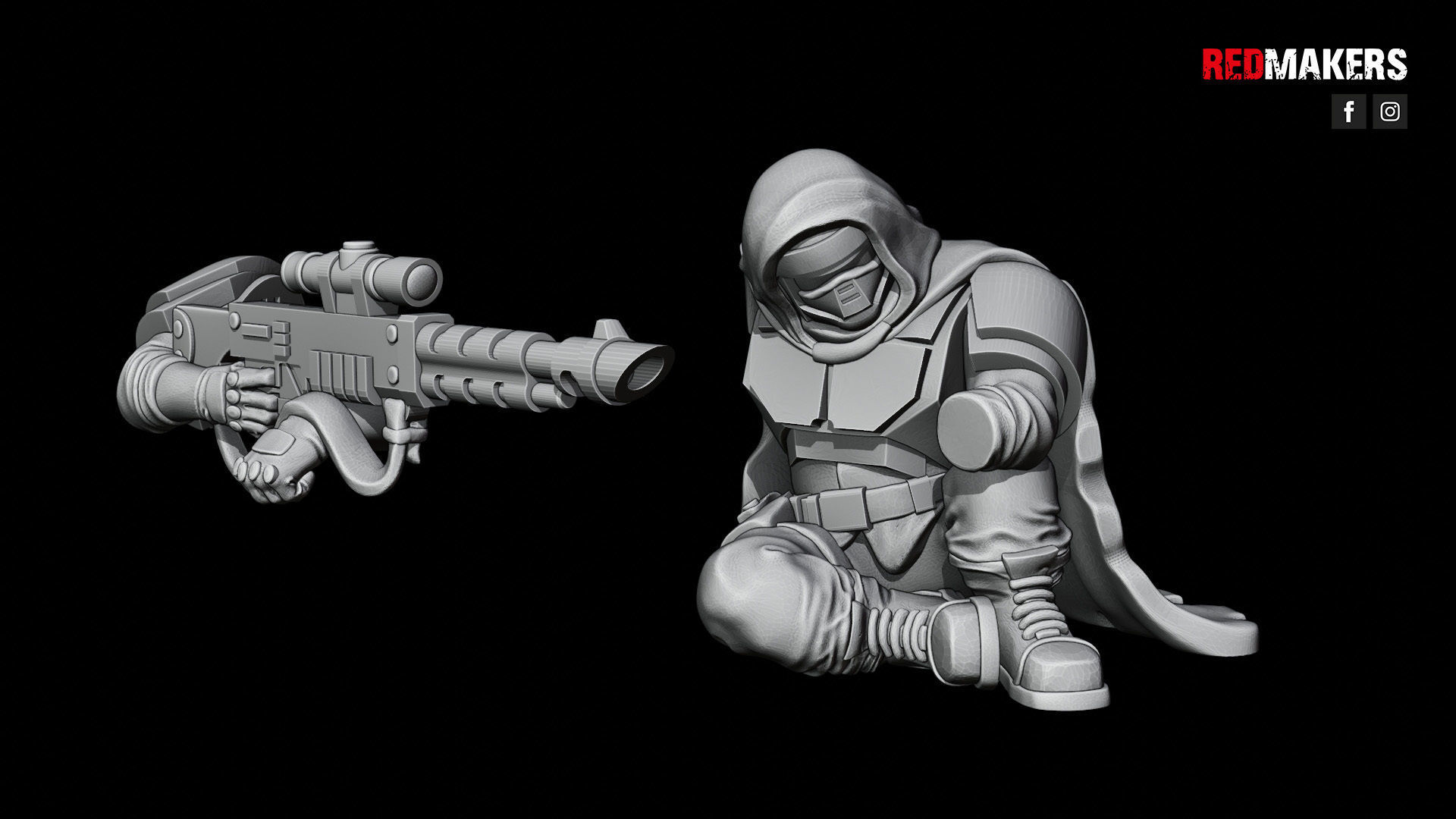 Alpha troops - Snipers of the Imperial Force 3D print model_19