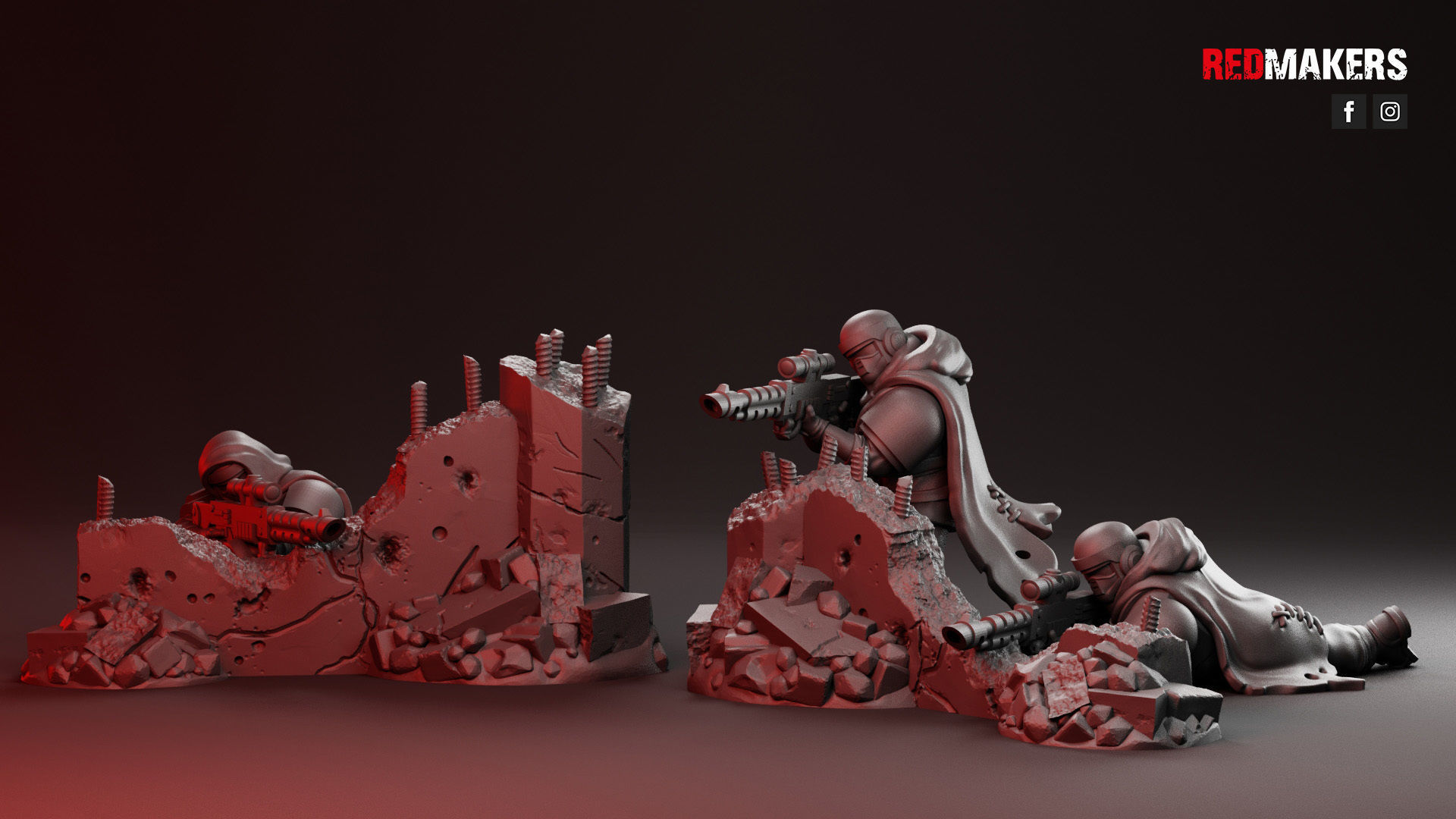 Alpha troops - Snipers of the Imperial Force 3D print model_27