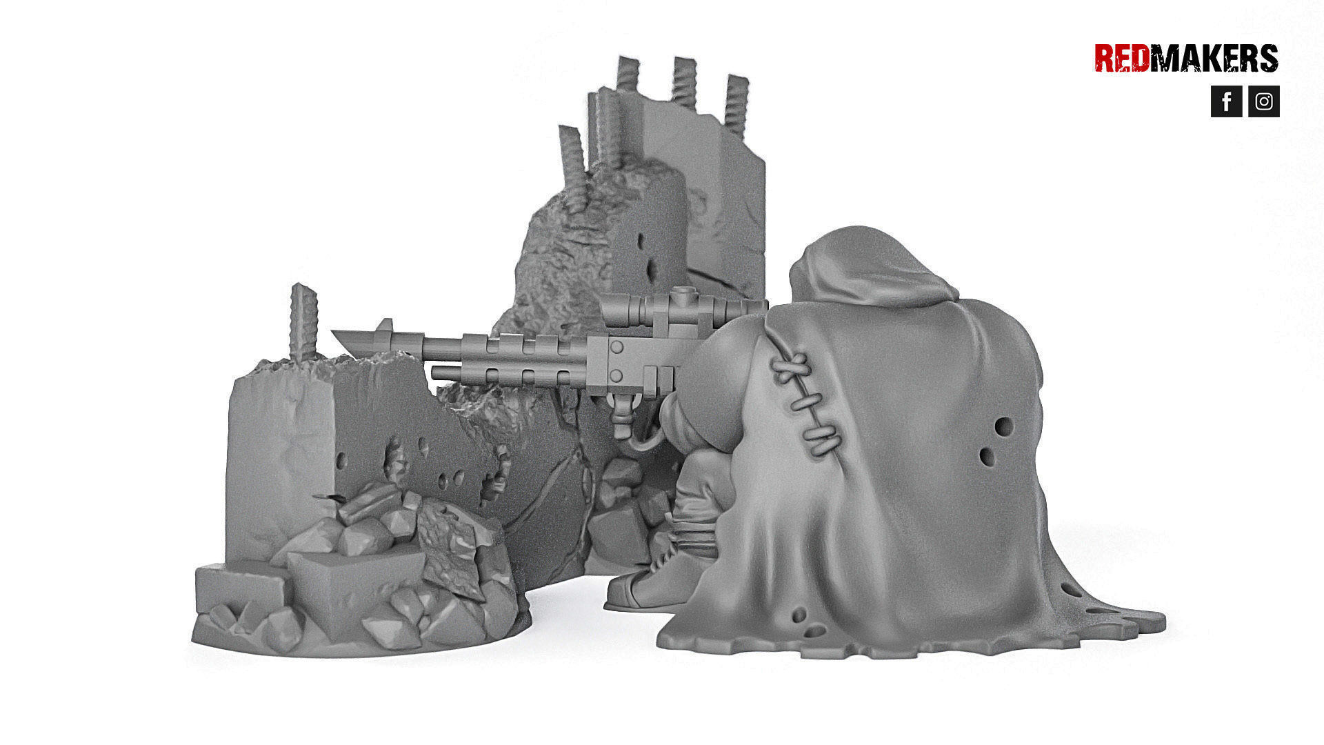 Alpha troops - Snipers of the Imperial Force 3D print model_9