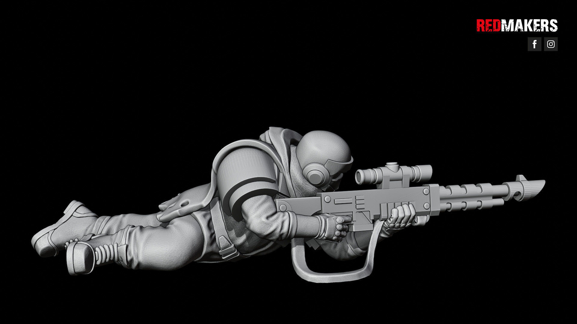 Alpha troops - Snipers of the Imperial Force 3D print model_20