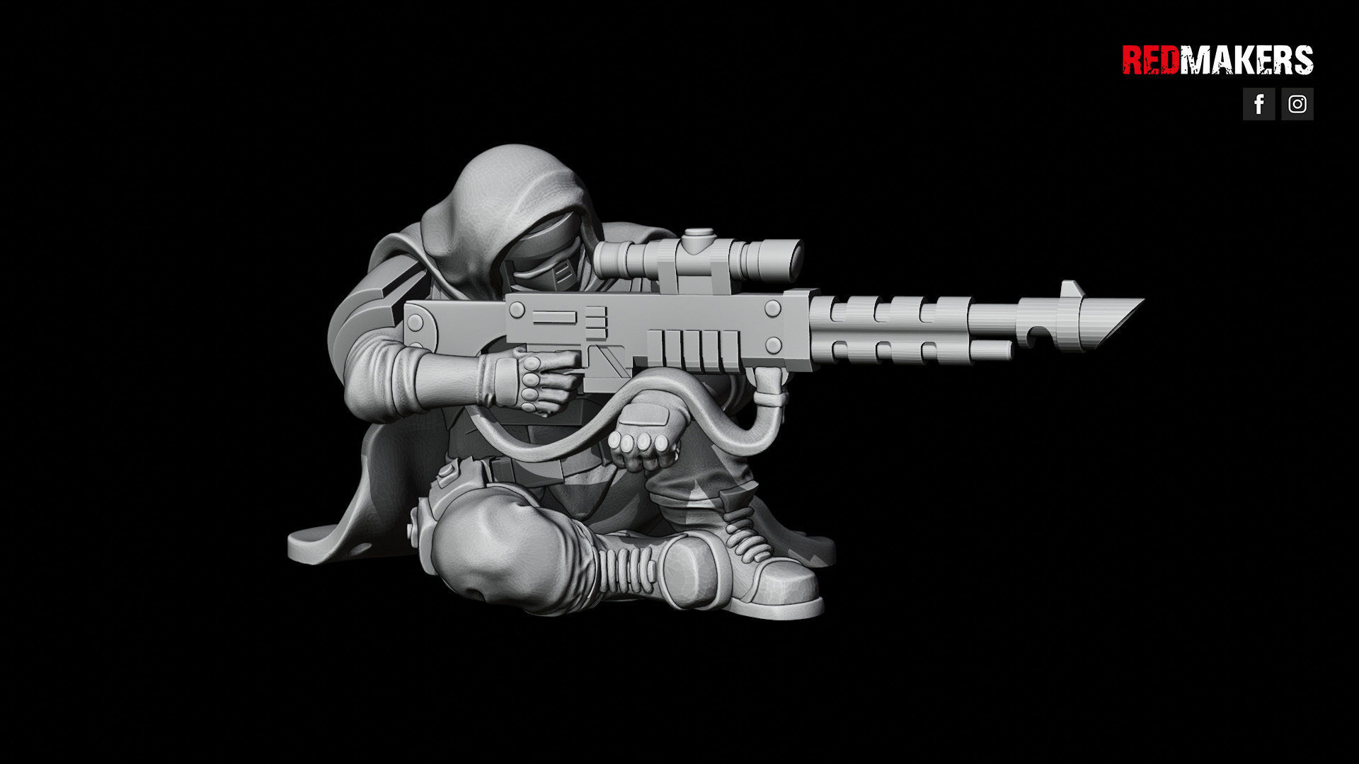 Alpha troops - Snipers of the Imperial Force 3D print model_17