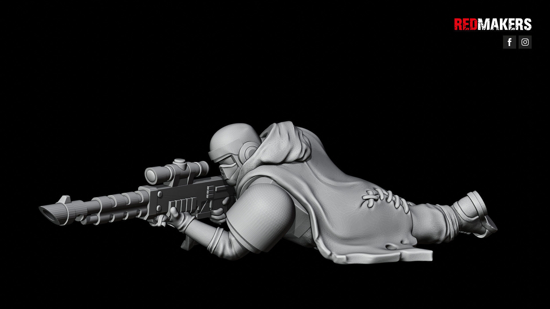 Alpha troops - Snipers of the Imperial Force 3D print model_21