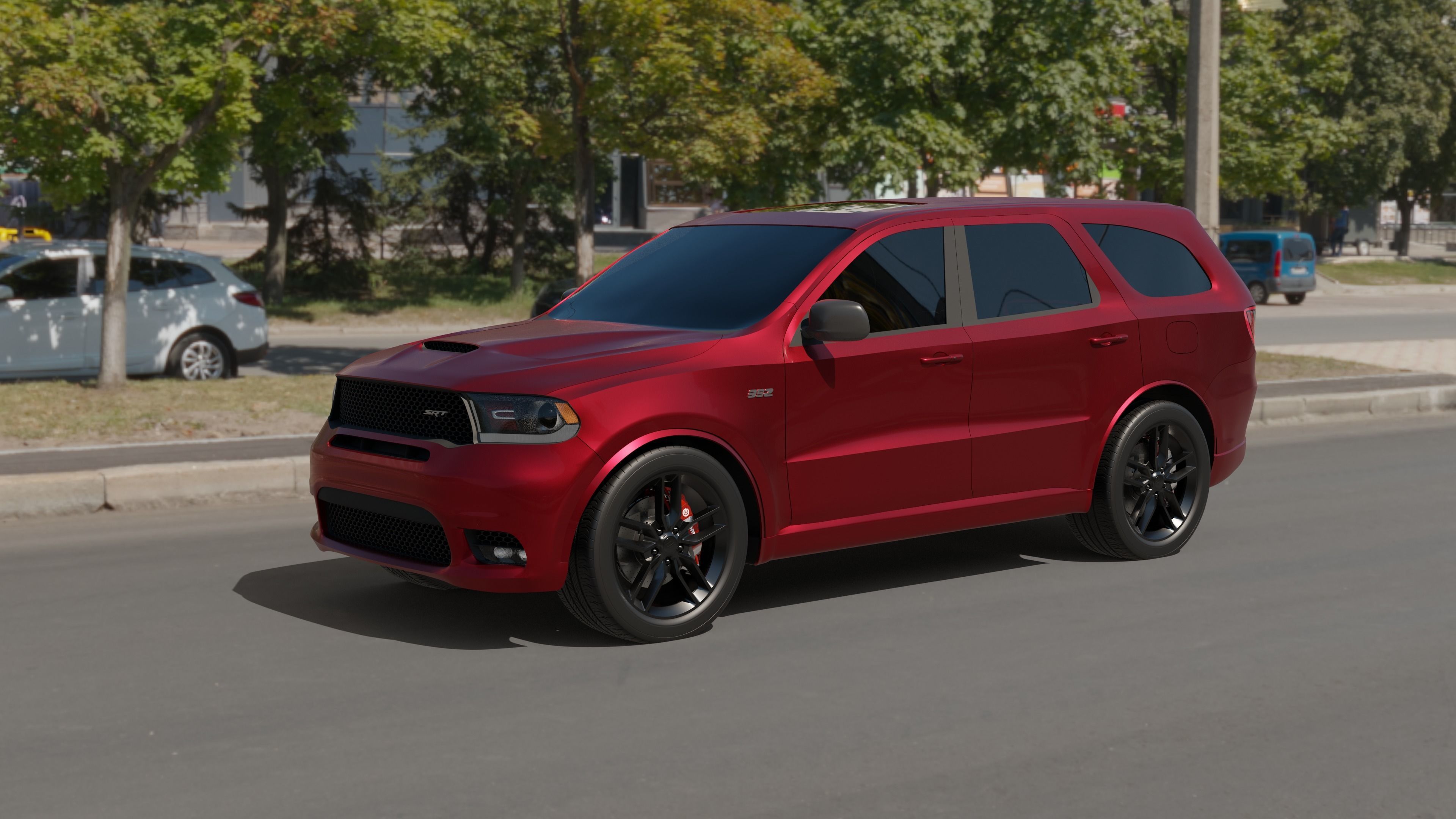 Dodge Durango 2019 Street and Racing Technology 3D model_9
