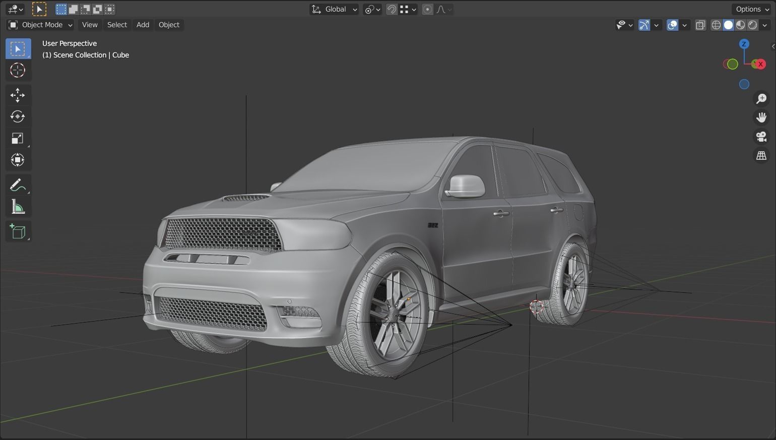 Dodge Durango 2019 Street and Racing Technology 3D model_10