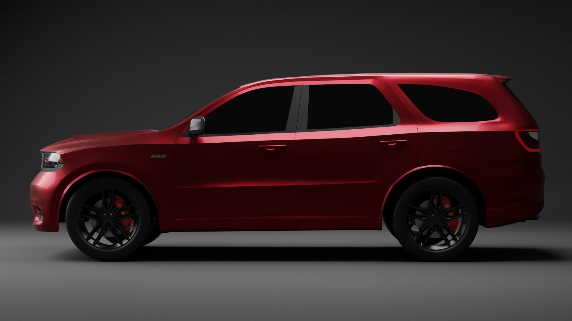 Dodge Durango 2019 Street and Racing Technology 3D model_2