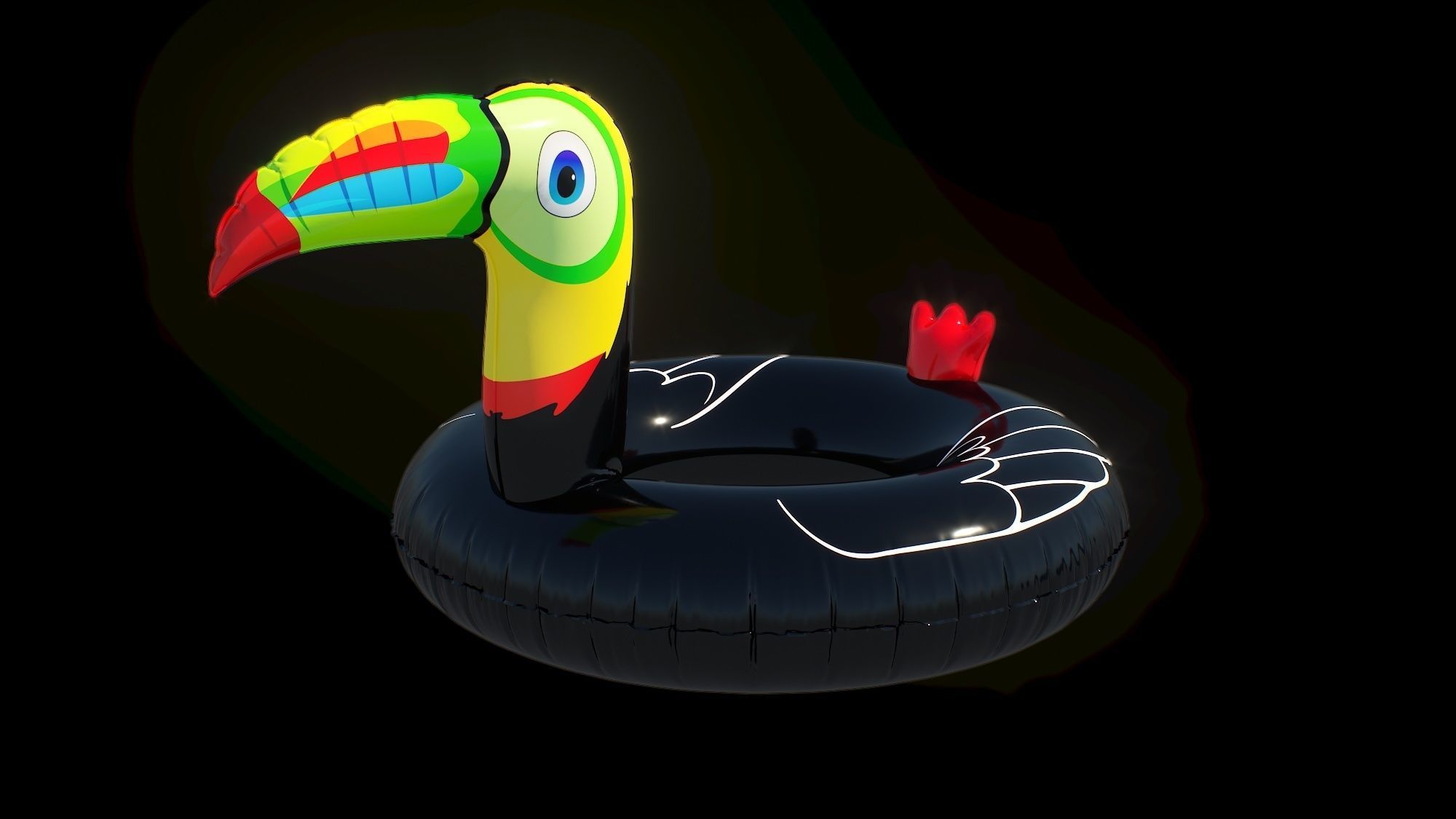 Geefuun Tropical Toucan 3D model_10