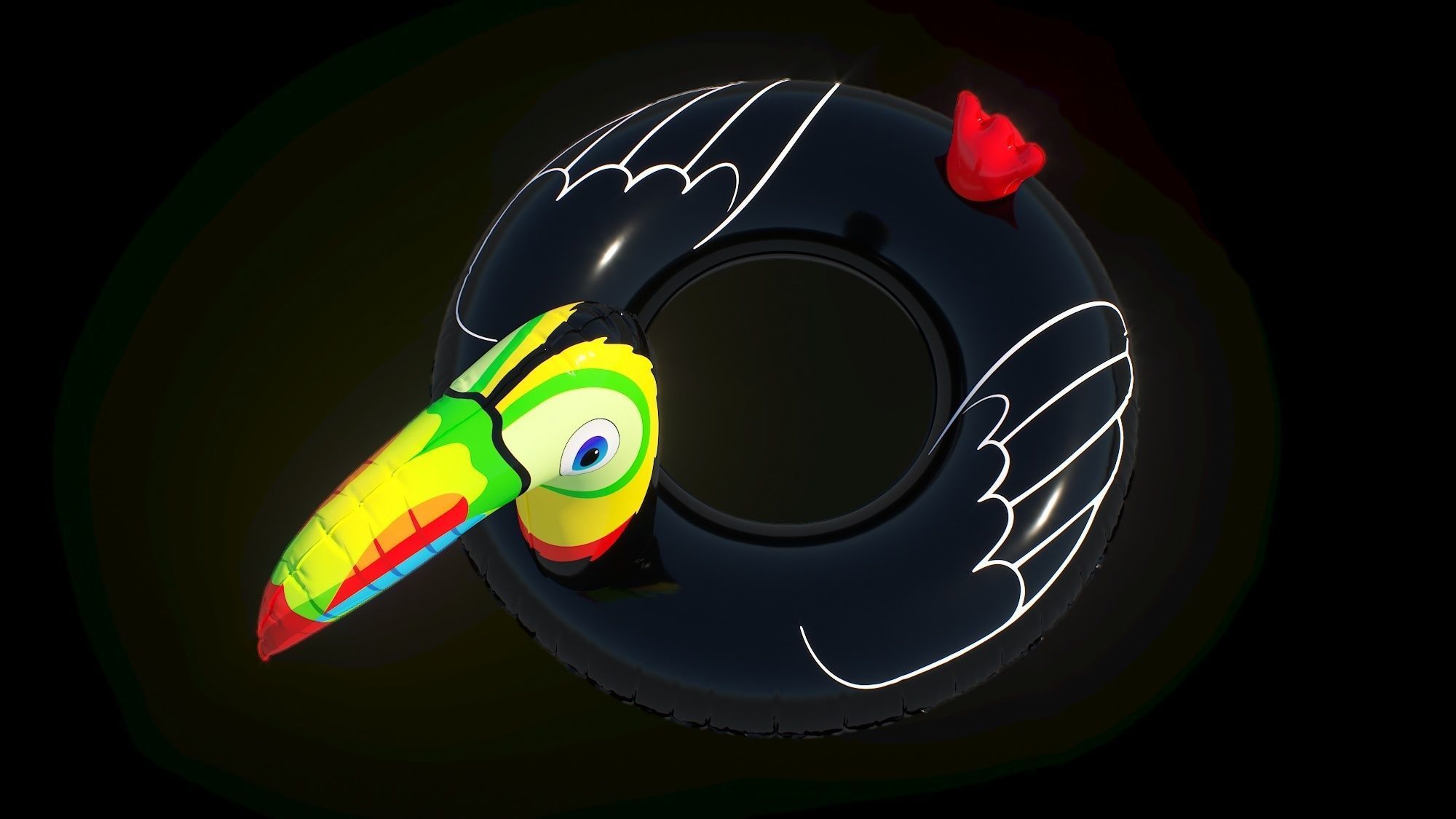 Geefuun Tropical Toucan 3D model_12