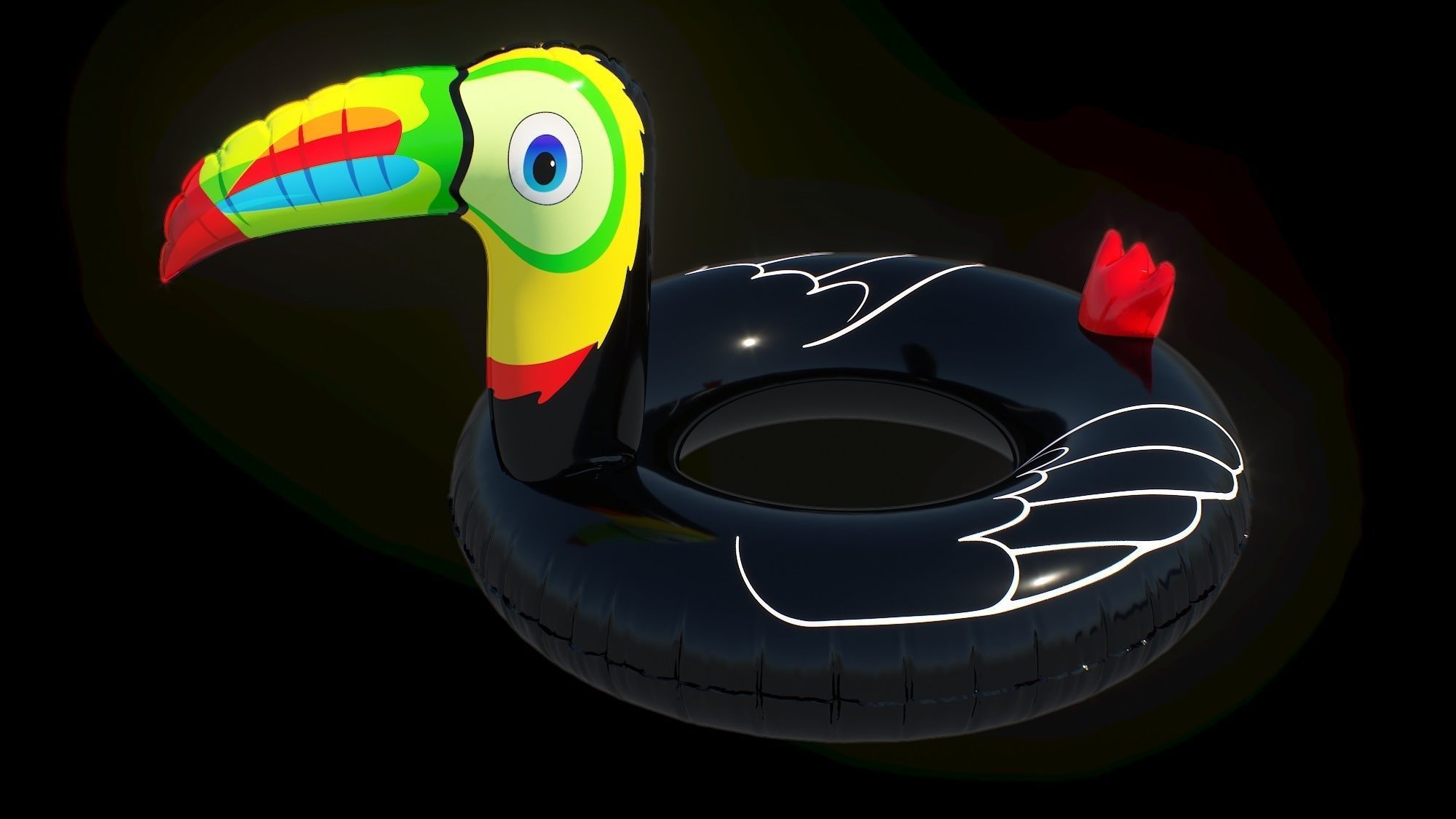 Geefuun Tropical Toucan 3D model_14