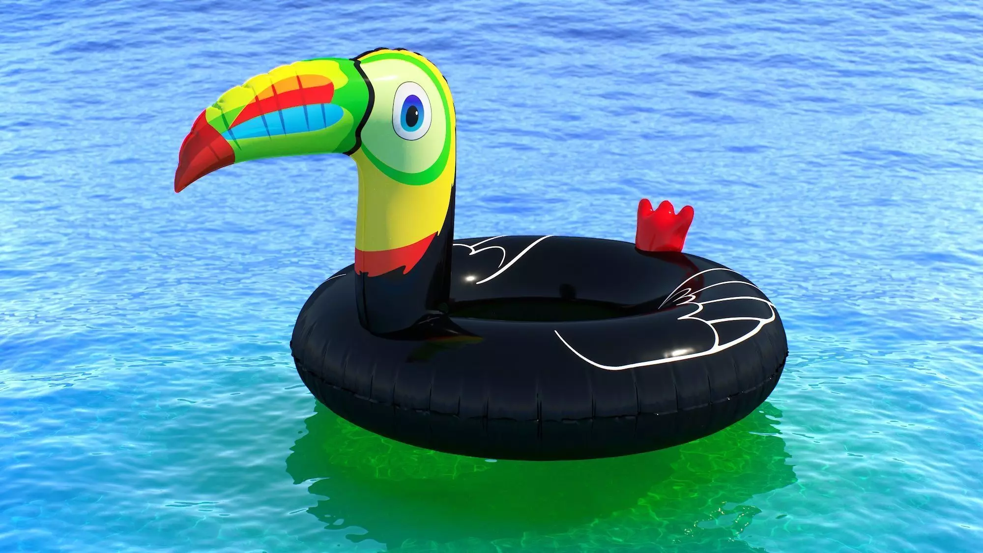 Geefuun Tropical Toucan 3D model_0