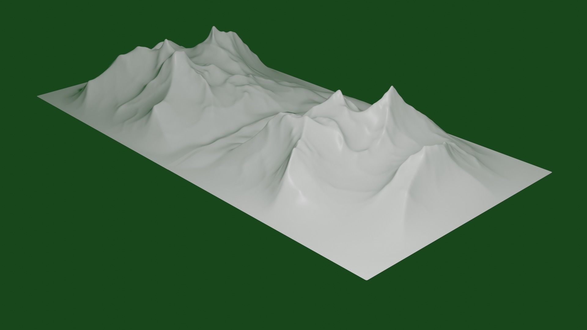 Terrain Landscape FREE Free low-poly 3D model_3