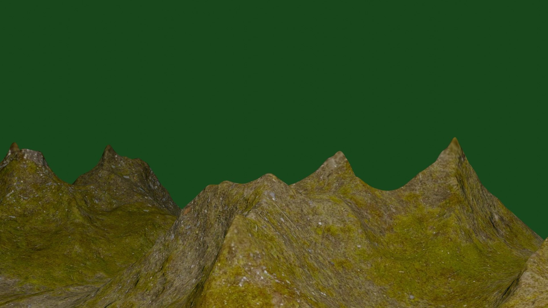 Terrain Landscape FREE Free low-poly 3D model_2