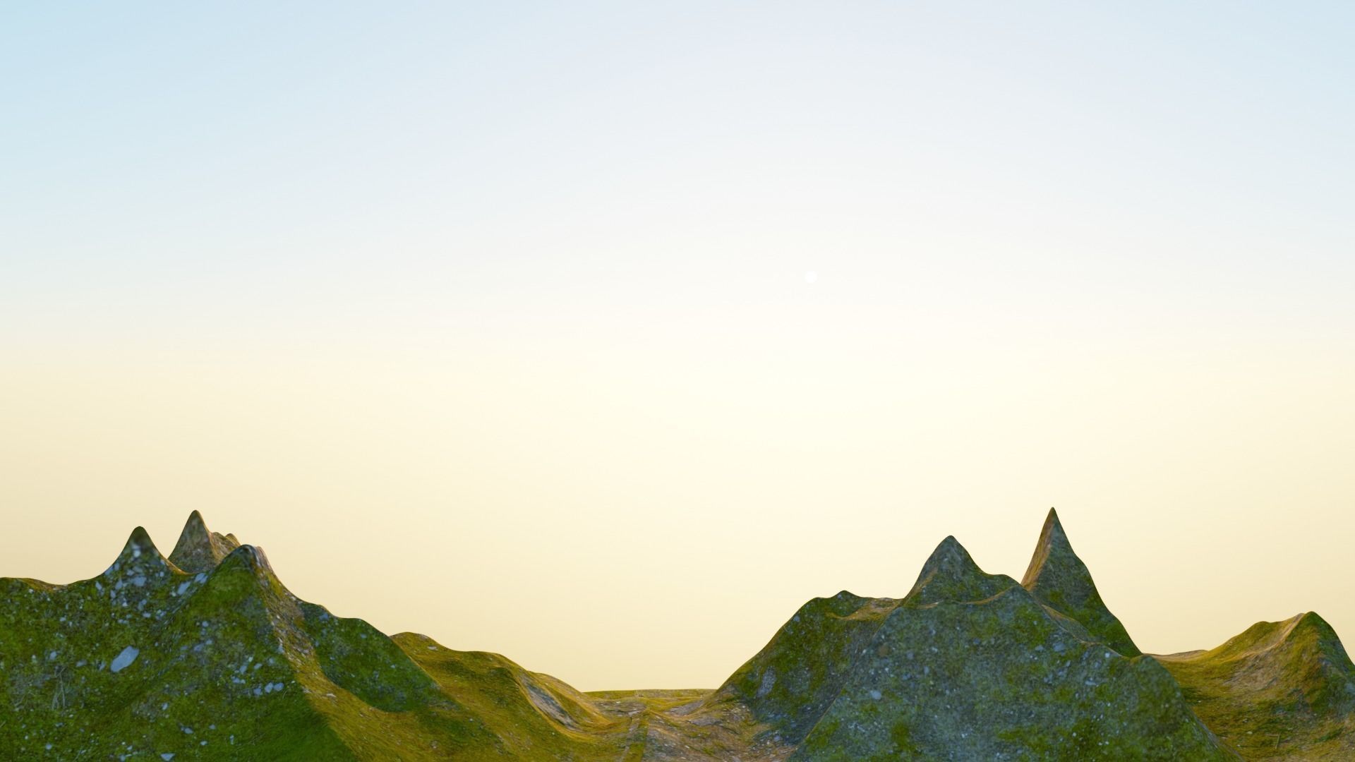 Terrain Landscape FREE Free low-poly 3D model_1