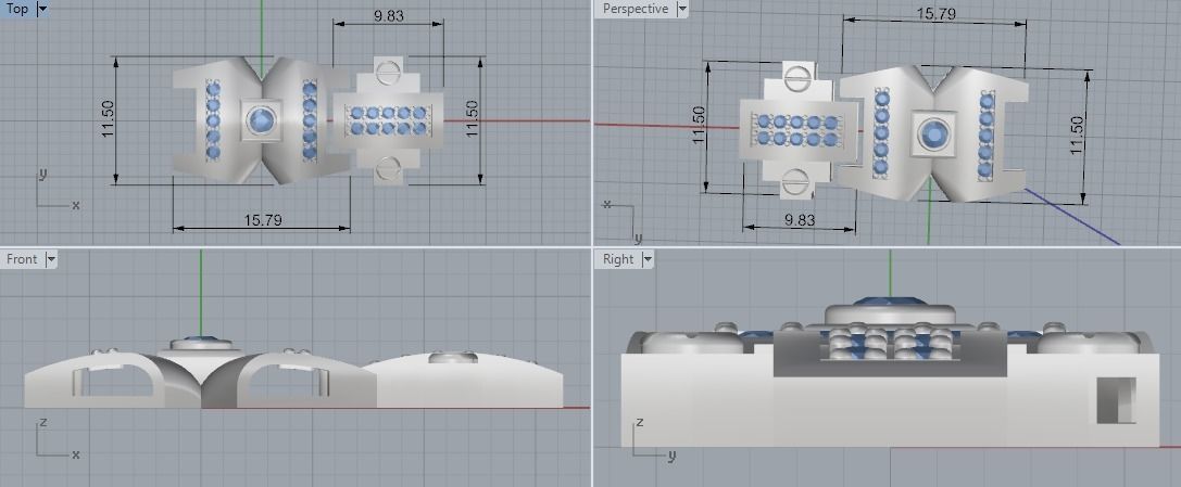 beautiful bracelet 3D print model_1