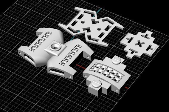 beautiful bracelet 3D print model_6